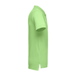 Polos personnalisés plusieurs coloris en coton 195 g/m² THC Adam couleur vert clair troisième vue