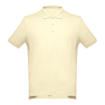 Polos personnalisés plusieurs coloris en coton 195 g/m² THC Adam couleur ivoire
