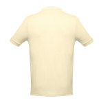 Polos personnalisés plusieurs coloris en coton 195 g/m² THC Adam couleur ivoire deuxième vue