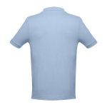 Polos personnalisés plusieurs coloris en coton 195 g/m² THC Adam couleur bleu ciel deuxième vue