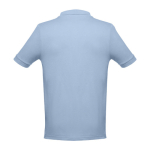 Polos personnalisés plusieurs coloris en coton 195 g/m² THC Adam couleur bleu ciel