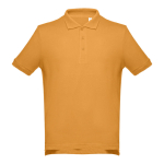 Polos personnalisés plusieurs coloris en coton 195 g/m² THC Adam couleur jaune foncé