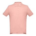 Polos personnalisés plusieurs coloris en coton 195 g/m² THC Adam couleur saumon
