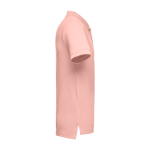 Polos personnalisés plusieurs coloris en coton 195 g/m² THC Adam couleur saumon troisième vue