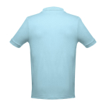 Polos personnalisés plusieurs coloris en coton 195 g/m² THC Adam couleur bleu pastel deuxième vue