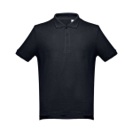 Polos personnalisés plusieurs coloris en coton 195 g/m² THC Adam couleur bleu ultramarine première vue