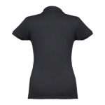Polo plusieurs coloris pour femmes en coton 195 g/m² THC Eve couleur noir