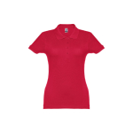 Polo plusieurs coloris pour femmes en coton 195 g/m² THC Eve couleur rouge première vue