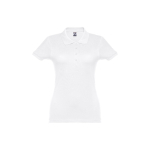 Polo plusieurs coloris pour femmes en coton 195 g/m² THC Eve couleur blanc première vue