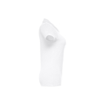 Polo plusieurs coloris pour femmes en coton 195 g/m² THC Eve couleur blanc troisième vue