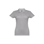 Polo plusieurs coloris pour femmes en coton 195 g/m² THC Eve couleur gris première vue
