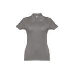 Polo plusieurs coloris pour femmes en coton 195 g/m² THC Eve couleur gris foncé première vue