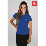 Polo plusieurs coloris pour femmes en coton 195 g/m² THC Eve couleur bleu roi vue image ambiance