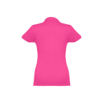 Polo plusieurs coloris pour femmes en coton 195 g/m² THC Eve couleur fuchsia deuxième vue