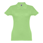 Polo plusieurs coloris pour femmes en coton 195 g/m² THC Eve couleur vert clair