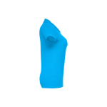Polo plusieurs coloris pour femmes en coton 195 g/m² THC Eve couleur cyan troisième vue