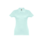 Polo plusieurs coloris pour femmes en coton 195 g/m² THC Eve couleur vert menthe première vue