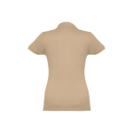 Polo plusieurs coloris pour femmes en coton 195 g/m² THC Eve couleur marron clair deuxième vue