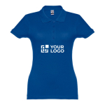 Polo plusieurs coloris pour femmes en coton 195 g/m² THC Eve avec zone d'impression