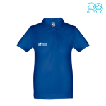 Polos publicitaires pour enfants en coton 195 g/m² THC Adam Kids avec zone d'impression