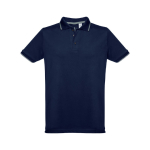 Polo personnalisé cintré avec logo en coton 210 g/m² THC Rome première vue
