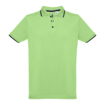 Polo personnalisé cintré avec logo en coton 210 g/m² THC Rome