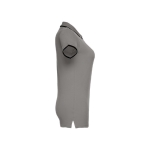 Polo bicolore personnalisé pour femmes en coton 210 g/m² THC Rome couleur gris foncé troisième vue
