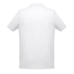Polos avec logo en couleur en coton et polyester 200 g/m² THC Berlin couleur blanc