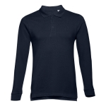 Polos publicitaires à manches longues en coton 210 g/m² THC Bern