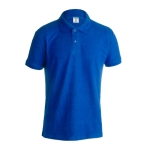 Polos économiques plusieurs coloris en coton 180 g/m² Keya couleur bleu