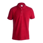 Polos économiques plusieurs coloris en coton 180 g/m² Keya couleur rouge première vue
