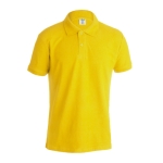 Polos économiques plusieurs coloris en coton 180 g/m² Keya couleur jaune