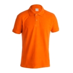 Polos économiques plusieurs coloris en coton 180 g/m² Keya couleur orange première vue