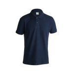 Polos économiques plusieurs coloris en coton 180 g/m² Keya couleur bleu marine première vue