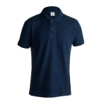 Polos économiques plusieurs coloris en coton 180 g/m² Keya couleur bleu marine première vue