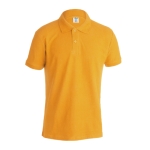 Polos économiques plusieurs coloris en coton 180 g/m² Keya couleur jaune foncé première vue