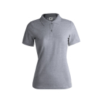 Polos personnalisables pour femmes en coton 180 g/m² Keya couleur gris première vue