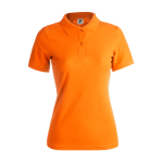 Polos personnalisables pour femmes en coton 180 g/m² Keya couleur orange