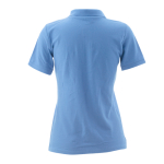 Polos personnalisables pour femmes en coton 180 g/m² Keya couleur bleu ciel