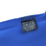 Polo technique promotionnel en polyester respirant 180 g/m² MKT couleur bleu sixième vue
