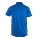 Polo technique promotionnel en polyester respirant 180 g/m² MKT couleur bleu