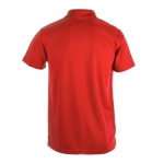 Polo technique promotionnel en polyester respirant 180 g/m² MKT couleur rouge