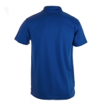 Polo technique promotionnel en polyester respirant 180 g/m² MKT couleur bleu marine