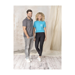 Polo en coton biologique et polyester recyclé 220 g/m² Elevate NXT couleur gris taupe image nature morte