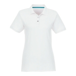Polo femmes en coton bio et polyester recyclé 220 g/m² Elevate NXT