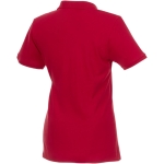 Polo femmes en coton bio et polyester recyclé 220 g/m² Elevate NXT troisième vue arrière
