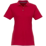 Polo femmes en coton bio et polyester recyclé 220 g/m² Elevate NXT deuxième vue frontale