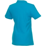 Polo femmes en coton bio et polyester recyclé 220 g/m² Elevate NXT troisième vue arrière