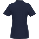 Polo femmes en coton bio et polyester recyclé 220 g/m² Elevate NXT deuxième vue arrière