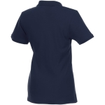 Polo femmes en coton bio et polyester recyclé 220 g/m² Elevate NXT troisième vue arrière